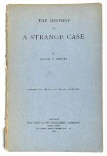 The History of a Strange Case