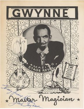 Jack Gwynne Brochure (Inscribed and Signed)