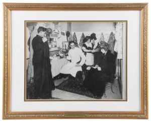 The Great Raymond Framed Dressing Room Photograph