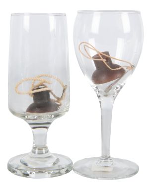 Pair of Master Glass of Wine Production
