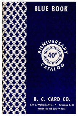 Blue Book 40th Anniversary Catalog