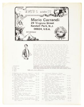 Mario Carrandi Catalog Winter '77
