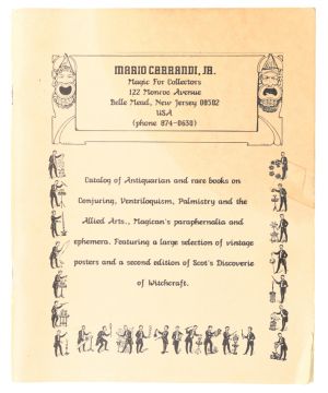 Mario Carrandi Catalog No. 19
