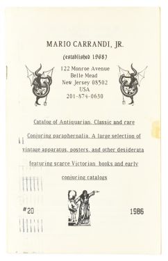 Mario Carrandi Catalog No. 20