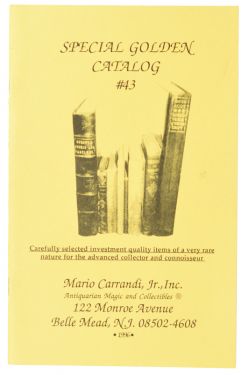 Mario Carrandi Catalog No. 43