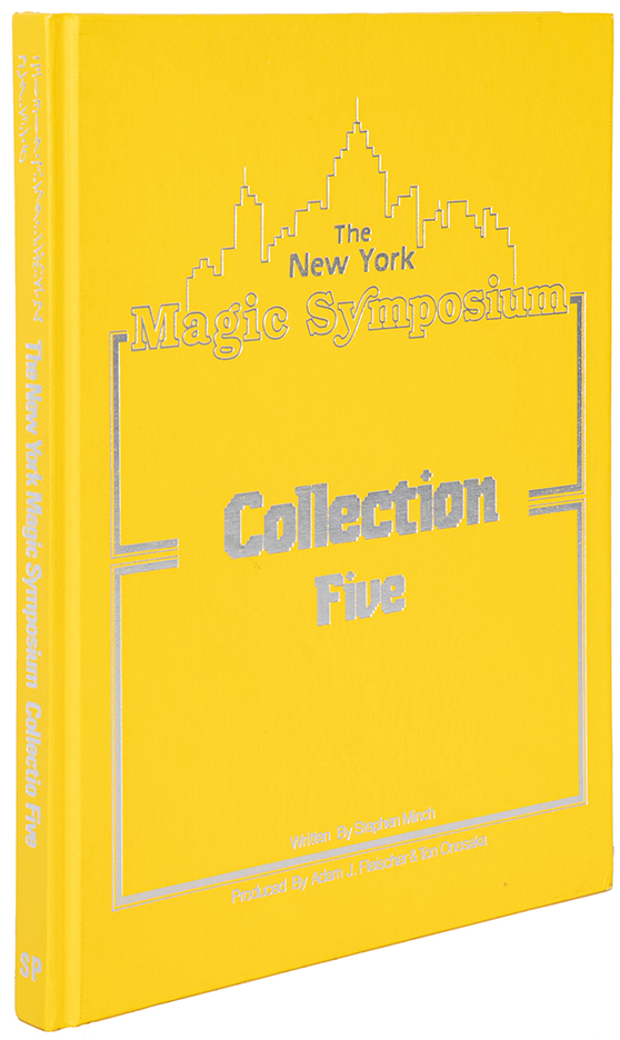 The New York Magic Symposium yellow-