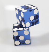 Vintage Crooked Magnetized Dice Pair