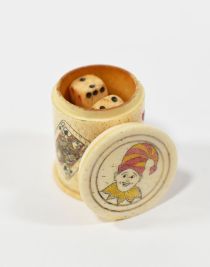 Bone Dice Canister