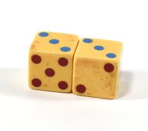 Magnetic Pip Tri-Color Dice