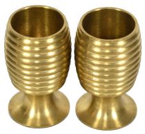 Brass Coin Vases