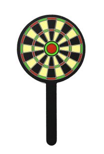 Wolf's Magic Bullseye Paddle