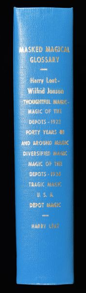 Masked Magical Glossary (Harry Leat Publications)