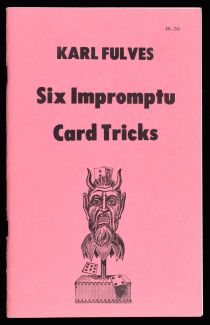 Six Impromptu Card Tricks