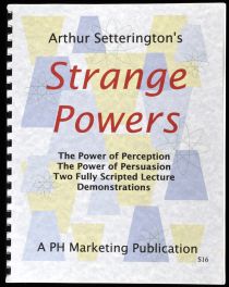 Arthur Setterington's Strange Powers