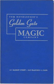 Golden Gate Magic Company Catalog