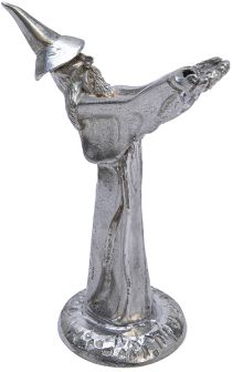 Pewter Wizard Incense Holder