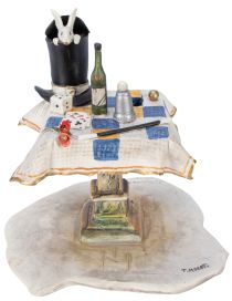 Toni Moretto Magician's Table Sculpture