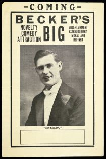 Becker's Big Novelty Comedy Attraction Program