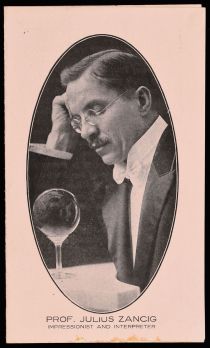Prof. Julius Zancig Advert
