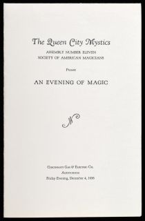 Queen City Mystics Program