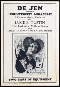 De Jen and Lucile Tustin Advert