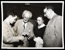 Harry Blackstone Performing a Card Trick