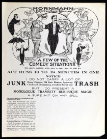 Hornmann, European Comedy Magician Letterhead