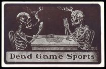 Dead Game Sports Postcard