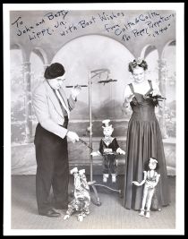 Colta and Colta, the Peppy Puppeteers Photograph