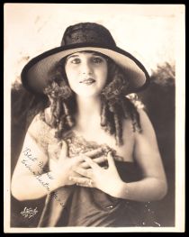 Lillian Burton Hanson Signed Portrait