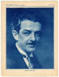 The Sphinx Rotogravure Section, Blackstone