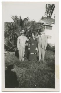 Felix and Gladys Herrmann with C.A. George Newmann