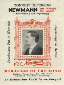 Newmann, The Famous Fun Maker Entertaining with Psychology