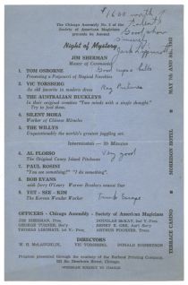 The Chicago Assembly No. 3 Night of Mystery Program