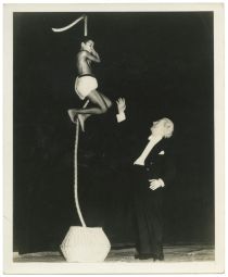 Harry Blackstone Performs the Indian Rope Trick