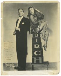 Birch Publicity Photograph, Signed