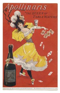 Apollinaris, The Queen of Table Waters Postcard
