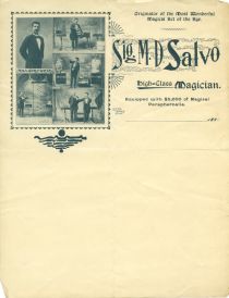 Sig. M.D. Salvo Letterhead