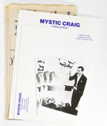 Collection of Mystic Craig Photographs, Letterhead and Paper Clipping