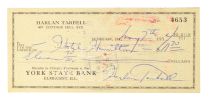 Harlan Tarbell Check