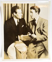 Bill Neff and James Stewart Photograph