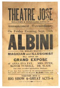 Herbert Albini at Theatre Jose