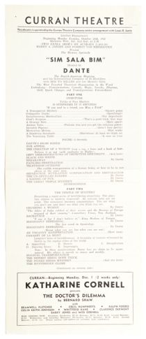 Dante: Curran Theatre