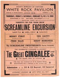 The Great Cingalee Advertisement