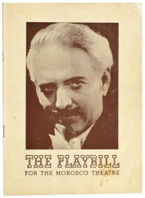 Dante Morosco Theatre Playbill