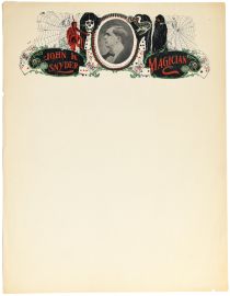 John K. Snyder Letterhead