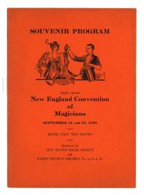 New England Convention of Magicians Souvenir Program 1940