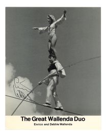 The Great Wallenda Duo Signed Photograph