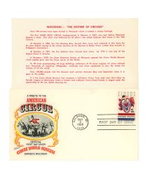 Circus World Museum First Day Covers