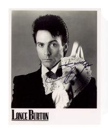 Lance Burton Signed Photograph